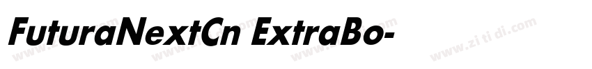 FuturaNextCn ExtraBo字体转换